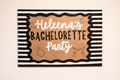 Customizable Bachelorette Banner